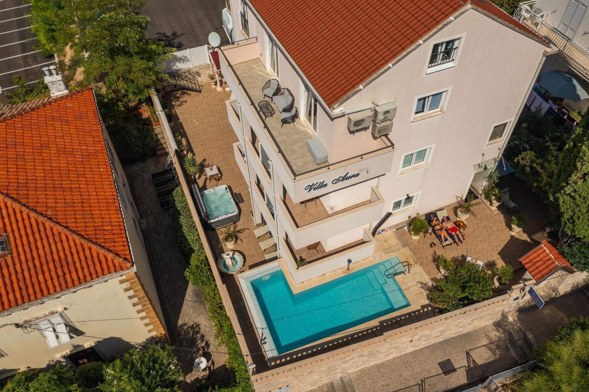 Apartments Villa Aura - Adult Only Dubrovnik Bagian luar foto